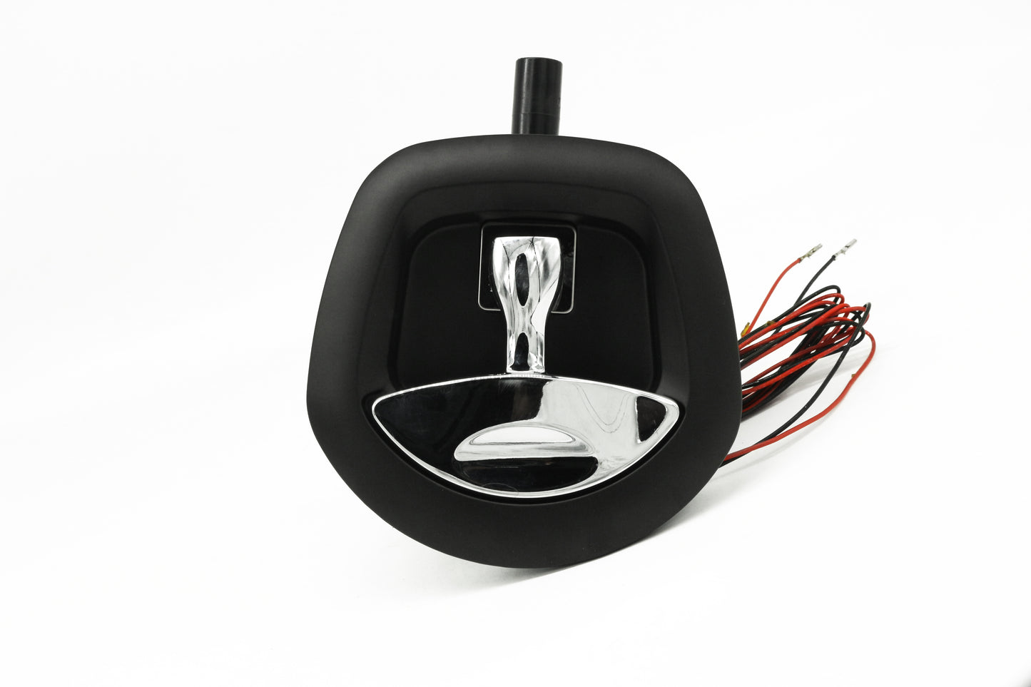 Whale Tail Lock Black With Chrome Handle With Actuator