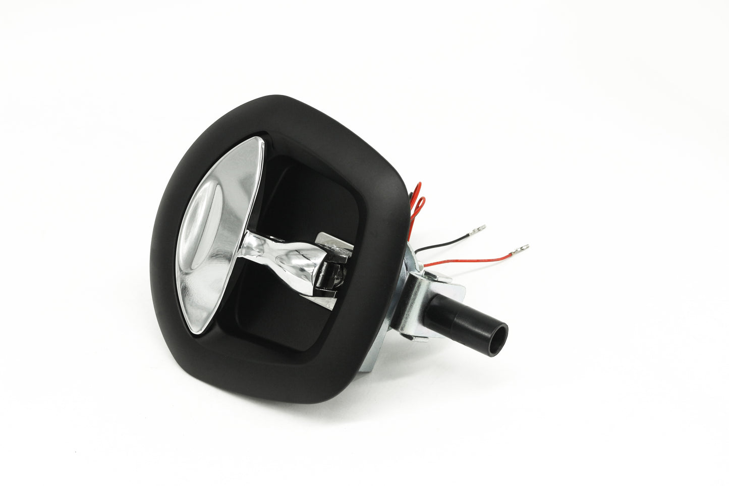 Whale Tail Lock Black With Chrome Handle With Actuator
