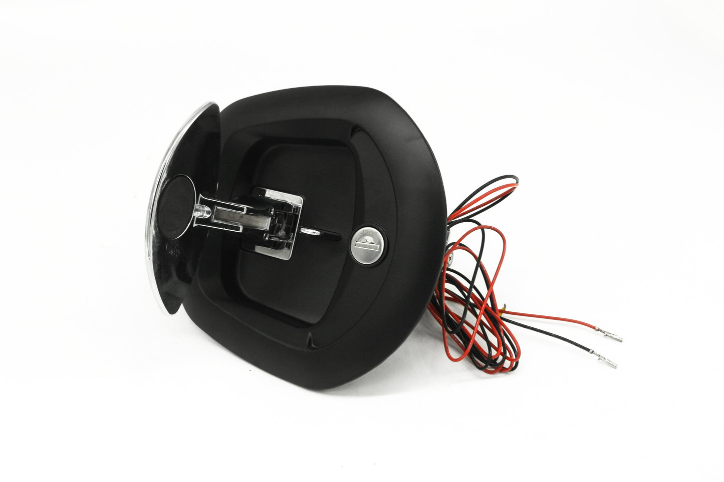 Whale Tail Lock Black With Chrome Handle With Actuator