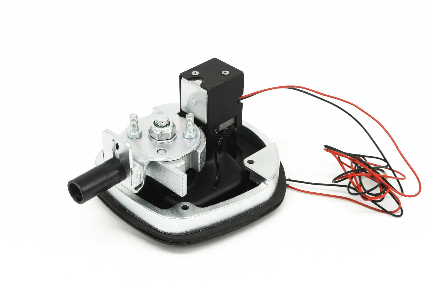 Whale Tail Lock Black With Chrome Handle With Actuator