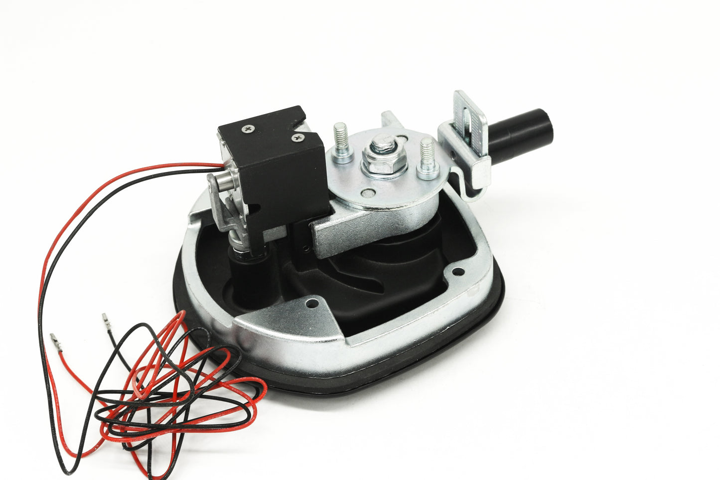 Whale Tail Lock Black With Chrome Handle With Actuator