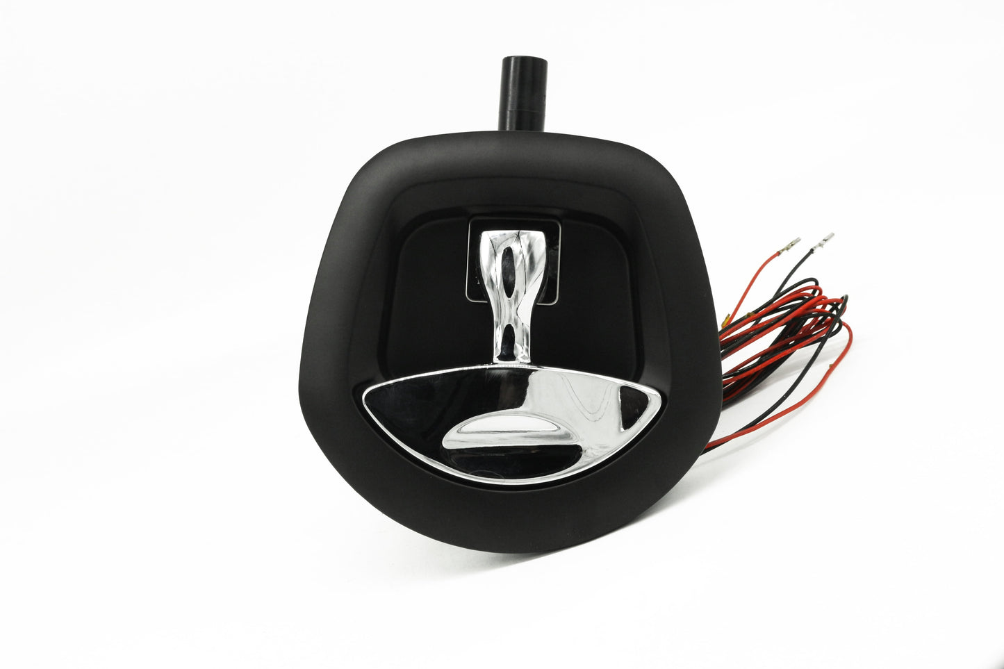Whale Tail Lock Black With Chrome Handle With Actuator