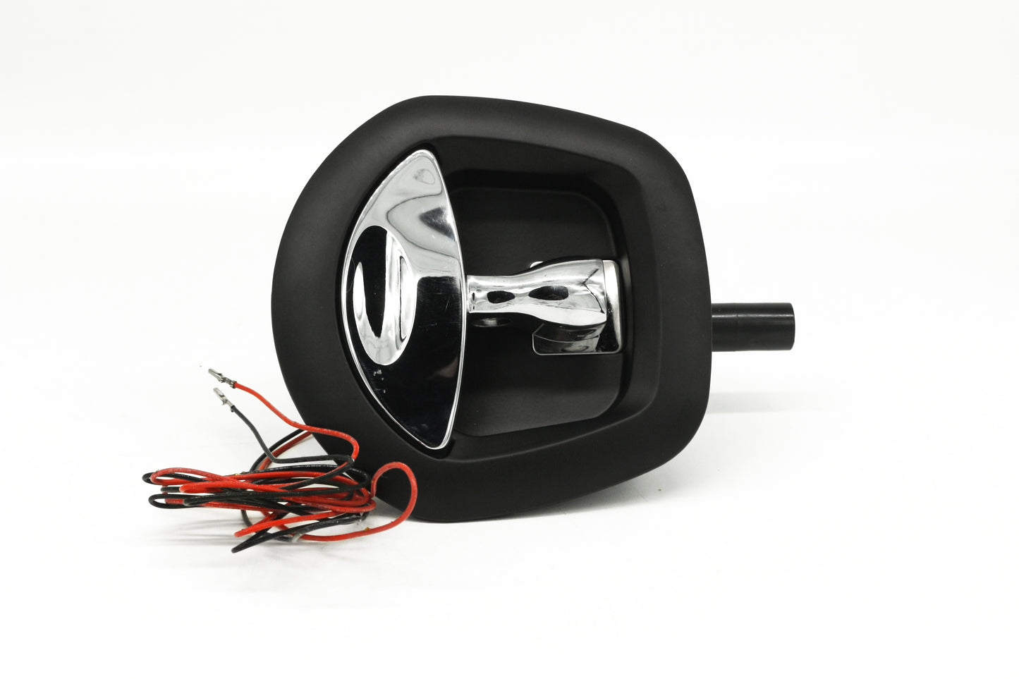 Whale Tail Lock Black With Chrome Handle With Actuator