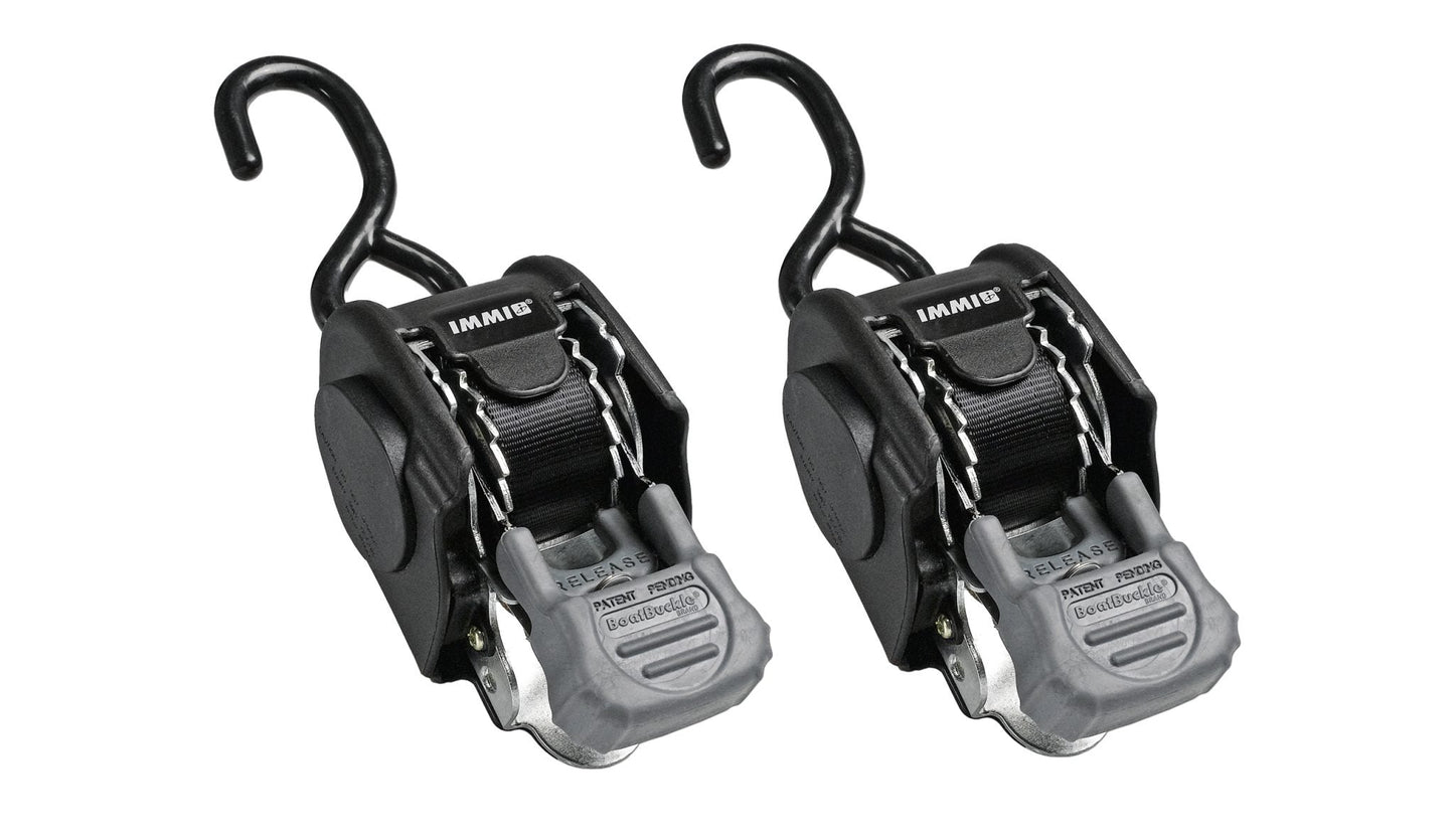 BoatBuckle - Mini G3 Retractable Tie-Down Pair