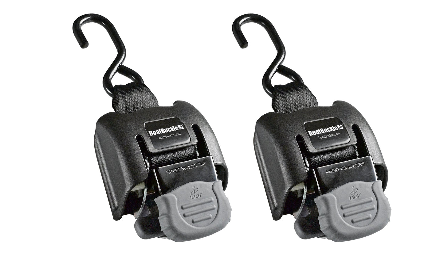 BoatBuckle - G2 Stainless Steel Retractable Tie-Down Pair
