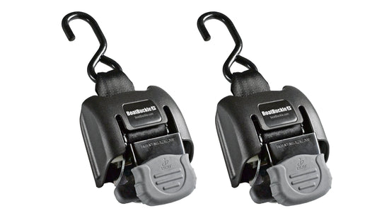 BoatBuckle - G2 Stainless Steel Retractable Tie-Down Pair